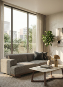 GİRİFT SEHPA - 120 CM, MERMER