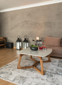 GİRİFT SEHPA - 120 CM, MERMER