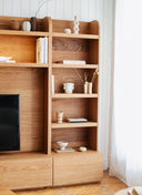 Ahenk Kütüphaneli TV Ünitesi Seti , Keten Yağlı