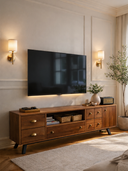 SANDIK TV ÜNİTESİ - 170 CM, KETEN YAĞLI