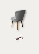 YUMURTA OUTLET SANDALYE, MEŞE - GRİ