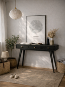 SUPHİ DRESUAR - MEŞE, 110 CM, CİLALI