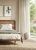 PERA AHŞAP BAŞLIKLI YATAK SETİ - 160 CM