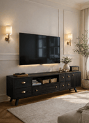 Sandık TV Ünitesi , 170cm , Cilalı