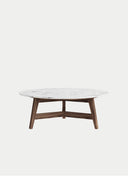BİR SEHPA - 80 CM - MERMER