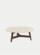BİR SEHPA - 80 CM - MERMER
