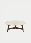 BİR SEHPA - 80 CM - MERMER