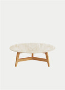 BİR SEHPA - 80 CM - MERMER