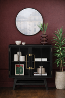 BÜFET BÜFE ŞEFFAF CAM 80 X 90 CM CİLALI