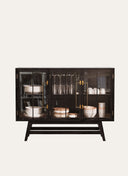 BÜFET BÜFE ŞEFFAF CAM 120 X 90 CM CİLALI