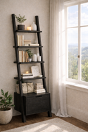 CİCİ KİTAPLIK - MEŞE, 210 CM, CİLALI