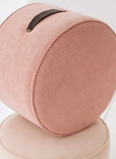 DAVUL PUF - FİTİLLİ KUMAŞ- 45 CM