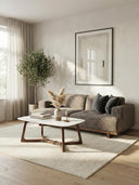 GİRİFT SEHPA - 120 CM, MERMER