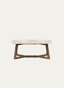 GİRİFT SEHPA - 120 CM, MERMER