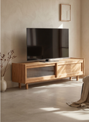 HAN TV ÜNİTESİ - 160 CM, KETEN YAĞLI