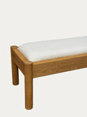 SEMA OUTLET BANK - 140 CM, MEŞE,  KREM