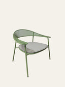 MENDERES OUTLET YEŞİL METAL SANDALYE