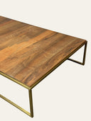 NAZİK OUTLET SEHPA, 140 CM, CEVİZ, PİRİNÇ