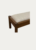 SEMA OUTLET BANK - 140 CM, KÜLLÜ MEŞE,  KREM