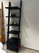 CİCİ OUTLET KİTAPLIK -  MEŞE, SİYAH CİLALI