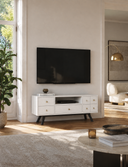 Sandık TV Ünitesi , 136 Cm , Cilalı