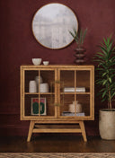 BÜFET BÜFE ŞEFFAF CAM 80 X 90 CM