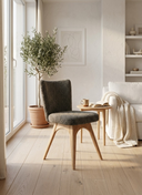 COZY GENİŞ SIRTLI SANDALYE - MEŞE