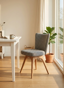 COZY GENİŞ SIRTLI SANDALYE - MEŞE